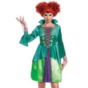 Disguise Hocus Pocus Wini adult costume. Lg 12-14